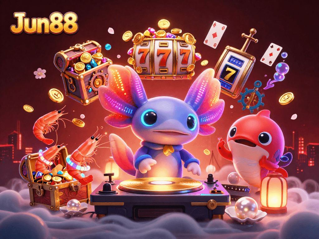 Spin slot reels and enjoy vibrant action with Jun88's underwater casino extravaganza.