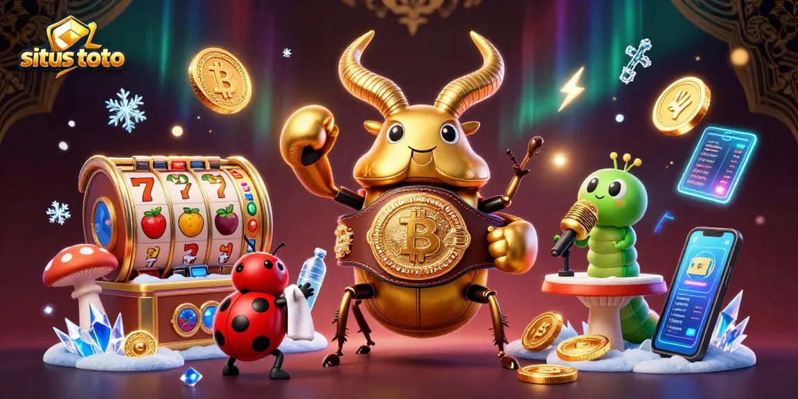 Engage with situs toto through thrilling slot games featuring a giant beetle boxing champion.