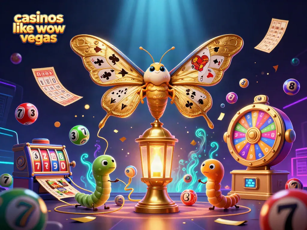 Win exciting bonuses at casinos like wow vegas with colorful lottery elements and vibrant graphics.