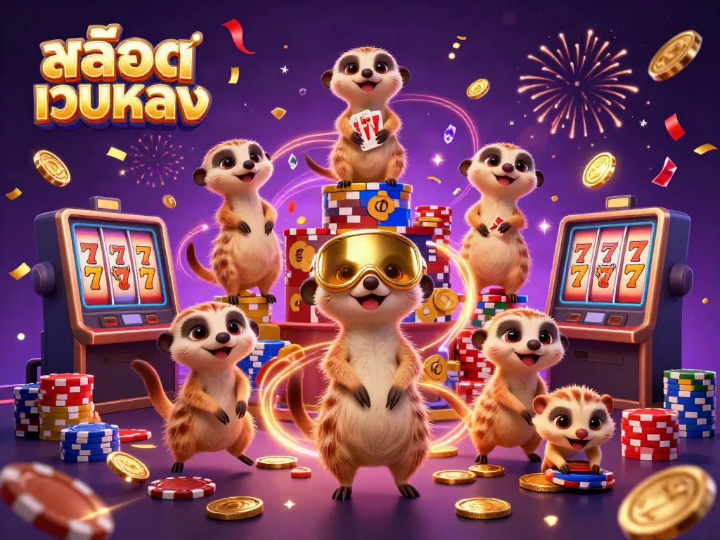 สนุกสนานกับสล็อตเว็บตรง ที่เต็มไปด้วยความตื่นเต้นและแจ็คพอตมหาศาล