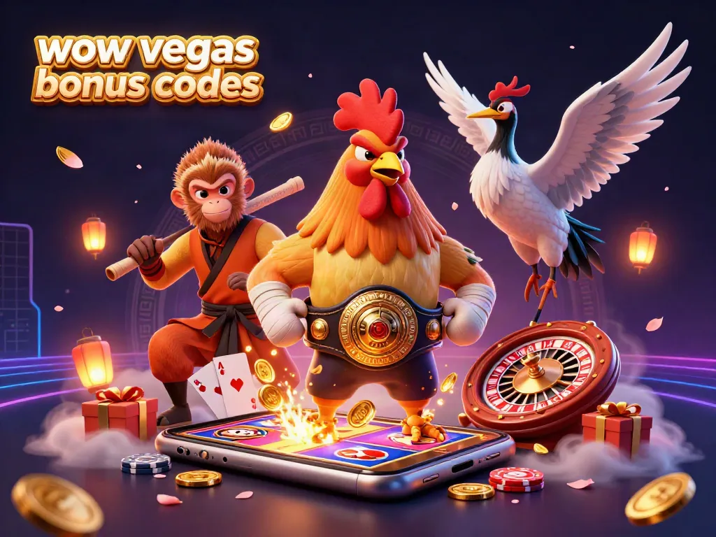 Play with wow vegas bonus codes to unlock free coins and bonuses in a dynamic casino scene.