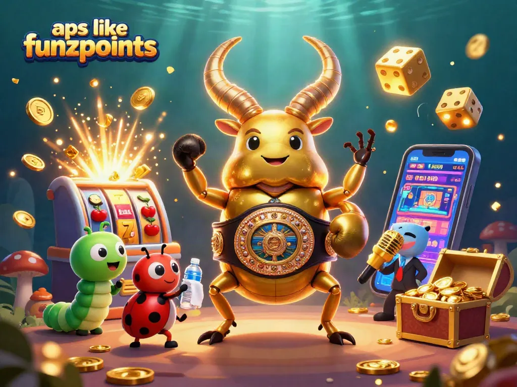 Spin for real rewards at apps like funzpoints with exciting slot machines and vibrant casino themes.