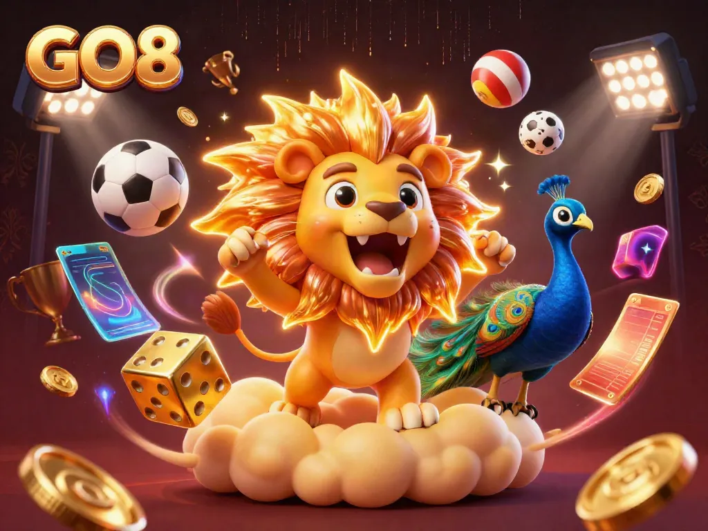 Experience the excitement at GO8 with thrilling gaming action and vibrant visuals.