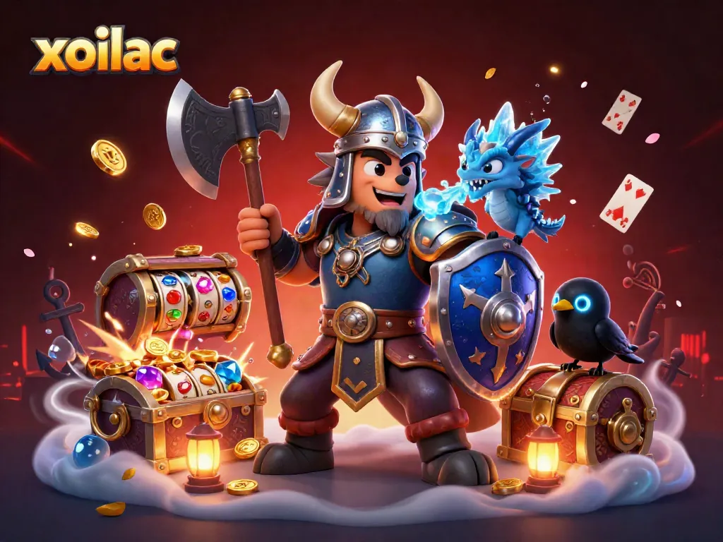 Engage with xoilac’s dynamic betting scene featuring explosive treasures and an adventurous Viking trio.