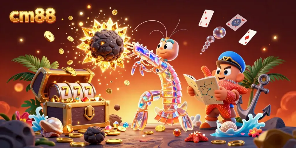 Engage with the vibrant cm88 casino universe where treasures and slot reels burst with action.