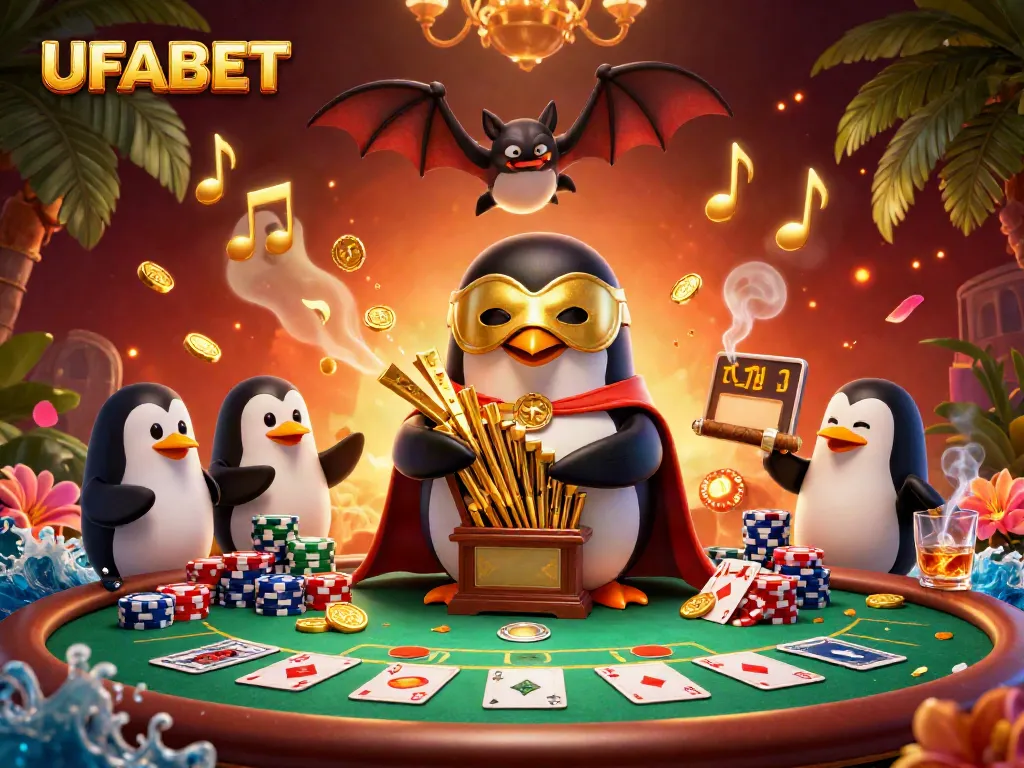 Experience gaming magic with UFABET as a phantom penguin dominates the casino scene.