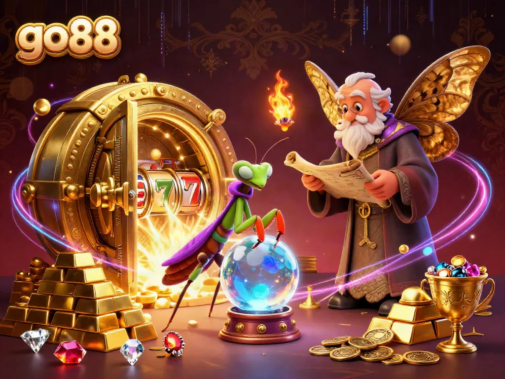 Engage with the exciting world of go 88 casino games under the enchanting fortune teller's gaze.