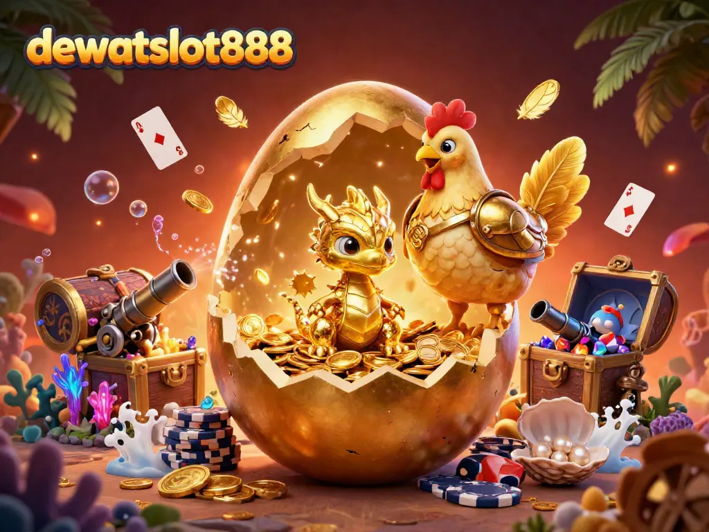 Menangkan pengalaman bermain di dewataslot888 dengan ilustrasi 3D menarik dan atmosfer kasino yang dinamis.