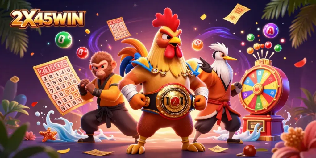 2X45WIN menawarkan permainan slot menarik dengan roaster Muay Thai dan elemen judi lainnya.