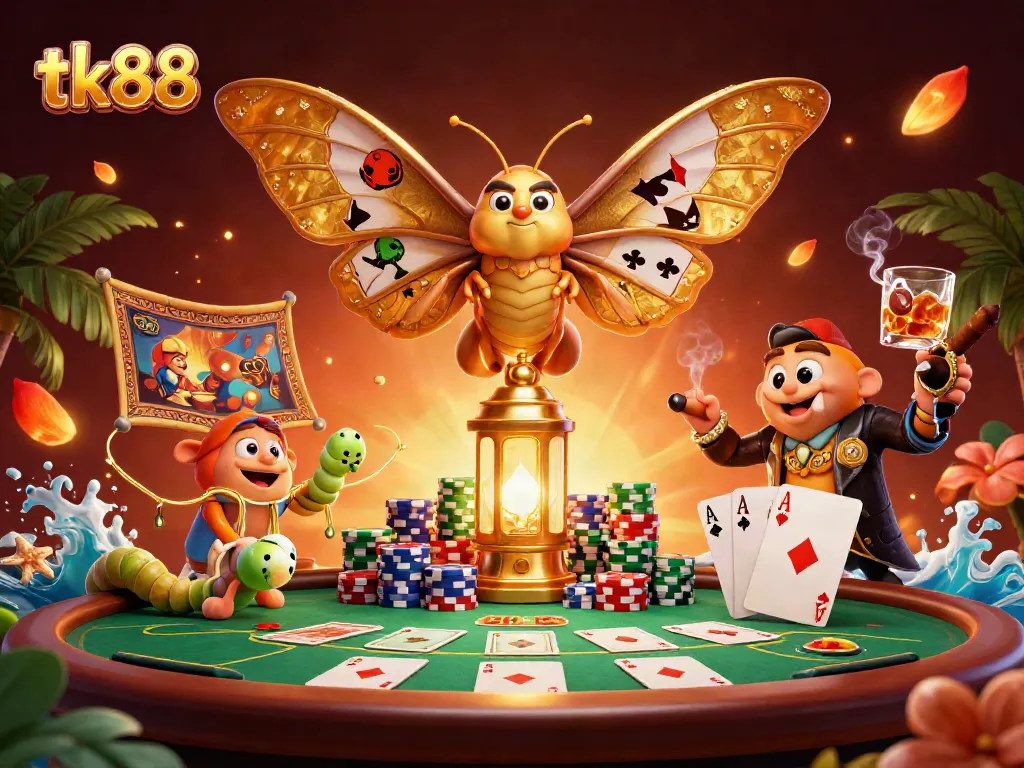Engage with thrilling tk88 casino experiences featuring vibrant characters and rich gaming scenes.