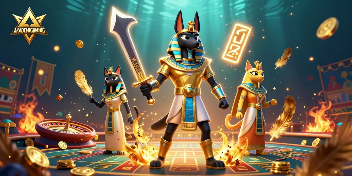 Enhance your betting experience with AKADEMIGAMING in a vibrant and dynamic betting arena illustration.