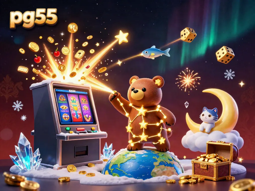 Engage in thrilling gameplay with pg55’s dynamic casino world featuring coin rewards and vibrant characters