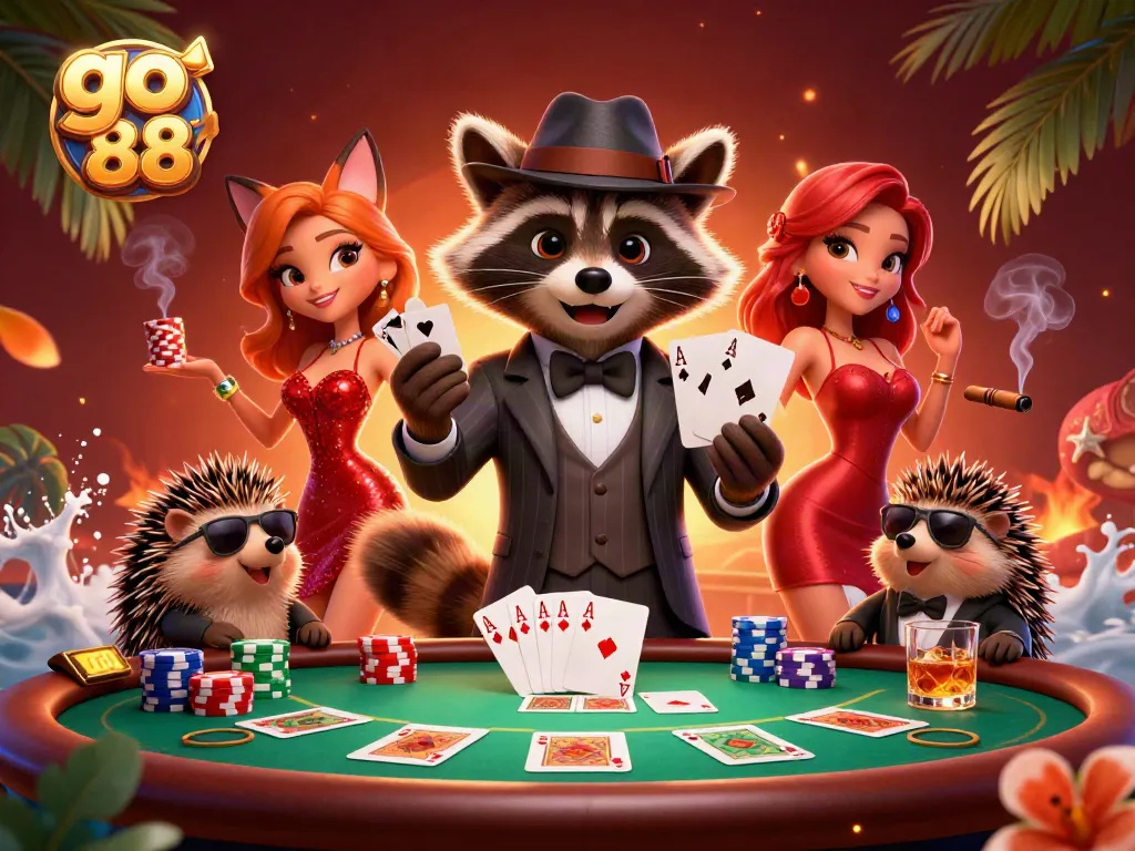 Khám phá thế giới giải trí với go 88 qua hình ảnh sống động của một casino hiện đại.
