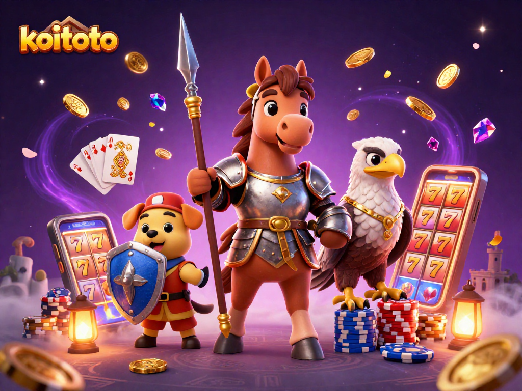Koitoto menawarkan pengalaman bermain slot gacor dengan jackpot tinggi dan peluang besar untuk para pemain.
