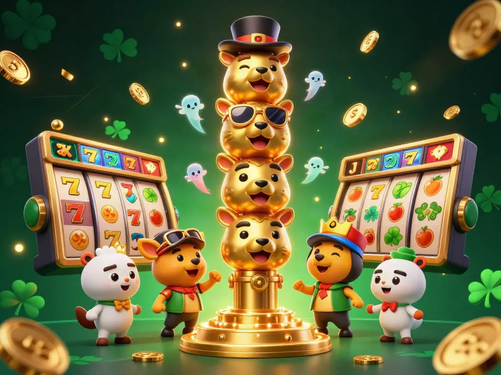 BANGSAWAN88 showcases vibrant 3D casino elements, including a golden totem and slot reels spinning.